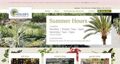 Desktop Screenshot of mollersgardencenter.com